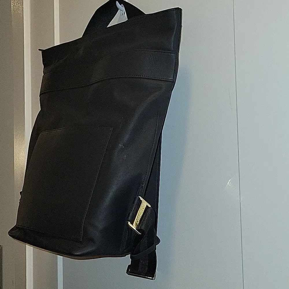 Coaucracy Leather Backpack Travel Bag Luggage Sleeve Made in USA